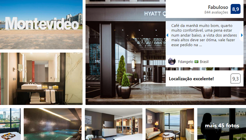 Hotel Hyatt Centric em Montevidéu