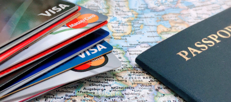 Cartão de crédito para viagem ao exterior