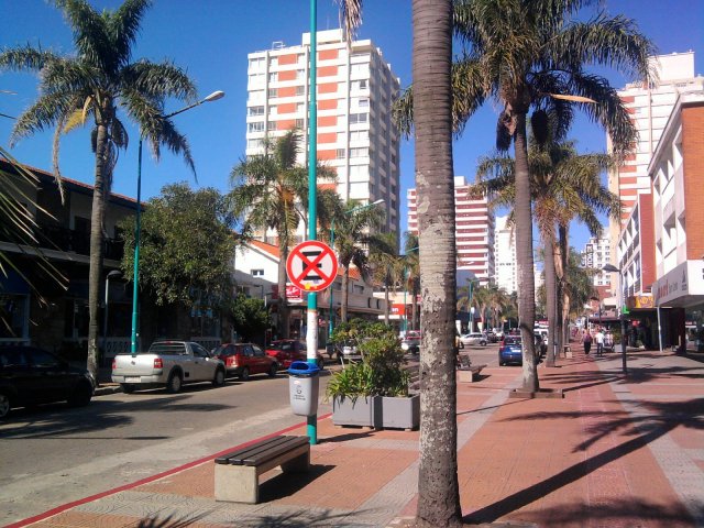Avenida Gorlero em Punta del Este