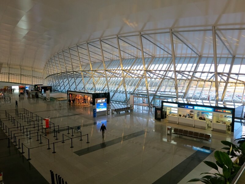 Aeroporto no Uruguai