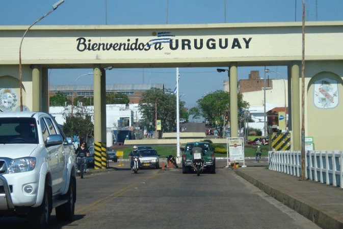 Entrada no Uruguai